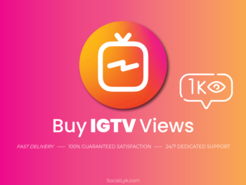 Buy IGTV Views